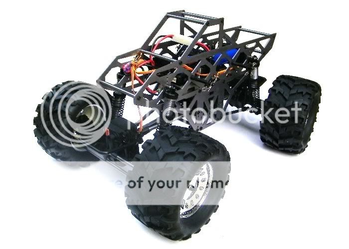 Electric RC Monster Truck 4WD 1/10 Car GROUND POUNDER  